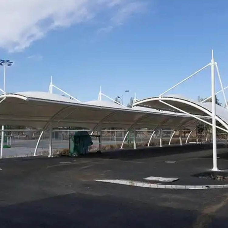 遵化县膜结构电动车棚