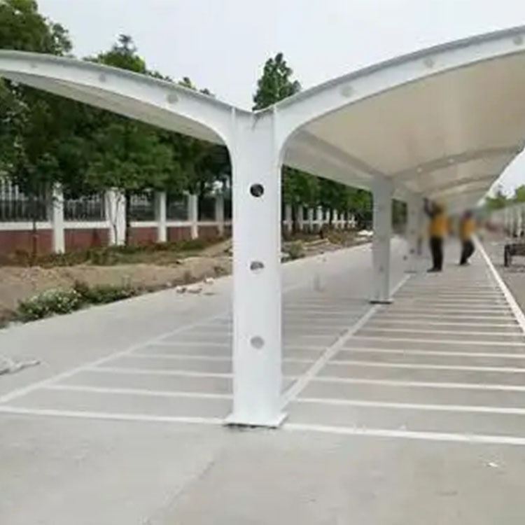 遵化县膜结构电动车棚